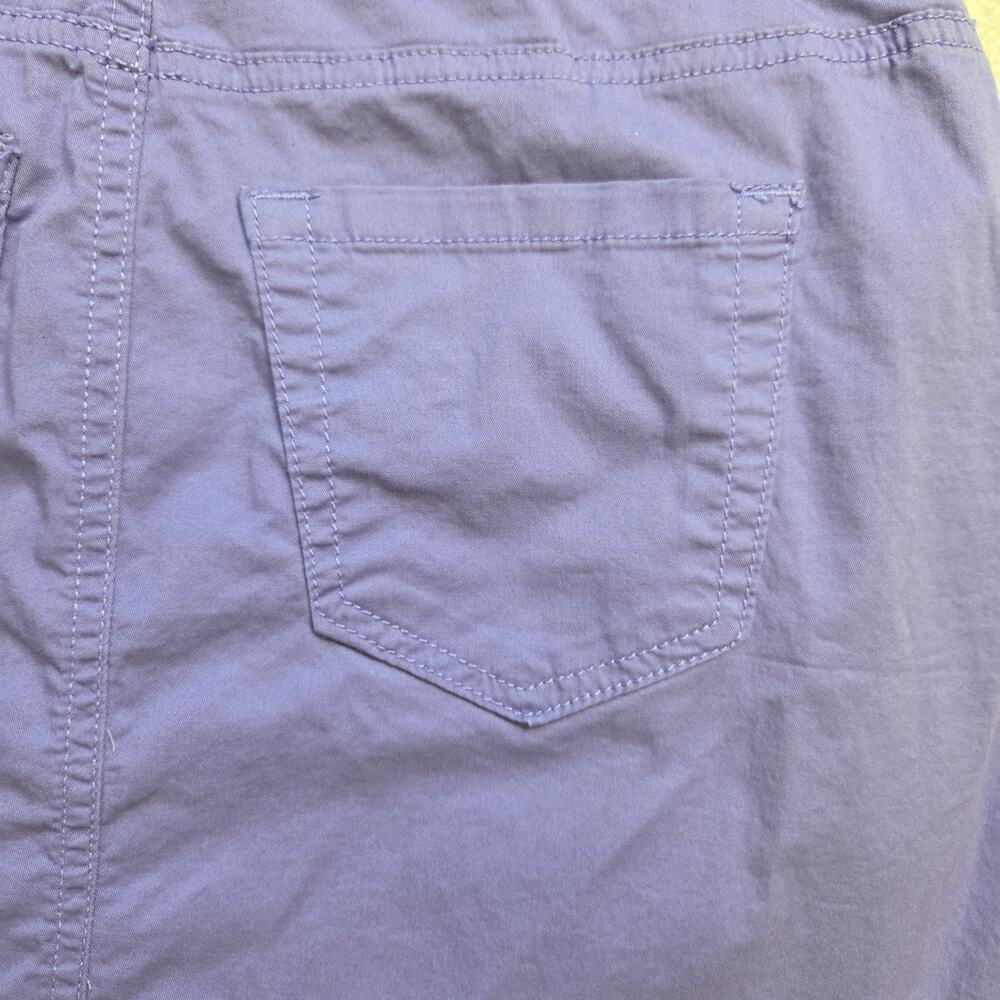 Croft & Barrow Size 6 Classic Fit Stretch Cotton Skort Skirt Flat Front Pockets - Picture 5 of 14